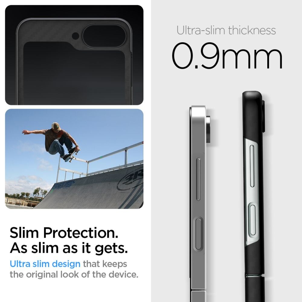 Samsung Galaxy Z Flip 6 Kuori AirSkin Aramid Black
