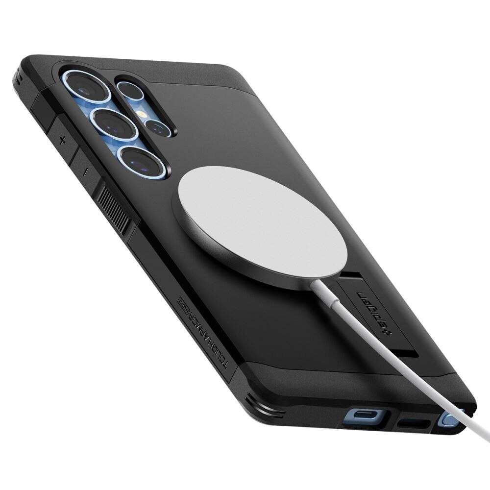 Samsung Galaxy S25 Ultra Case Tough Armor MagSafe Black