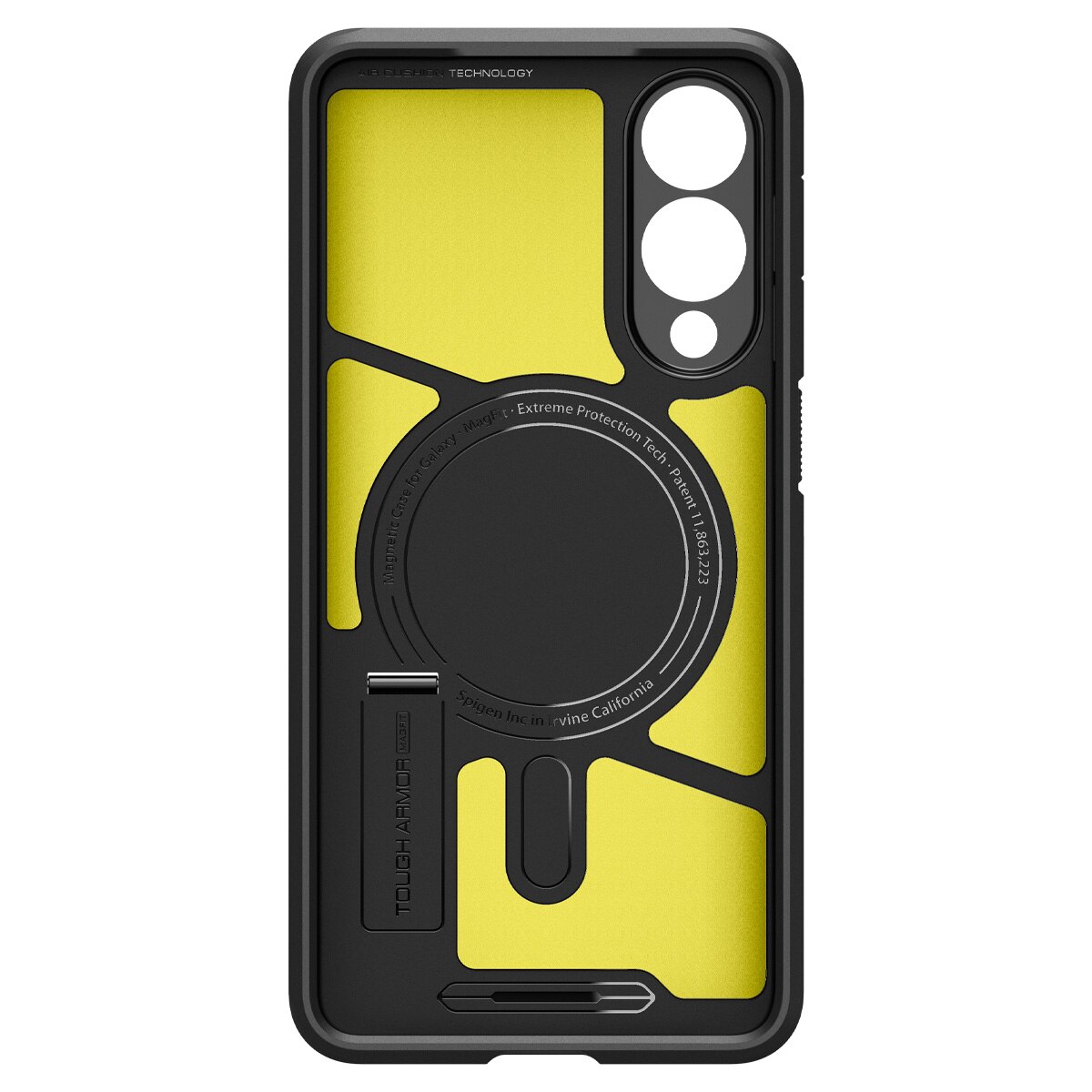 Samsung Galaxy S25 Edge Case Tough Armor MagSafe Black