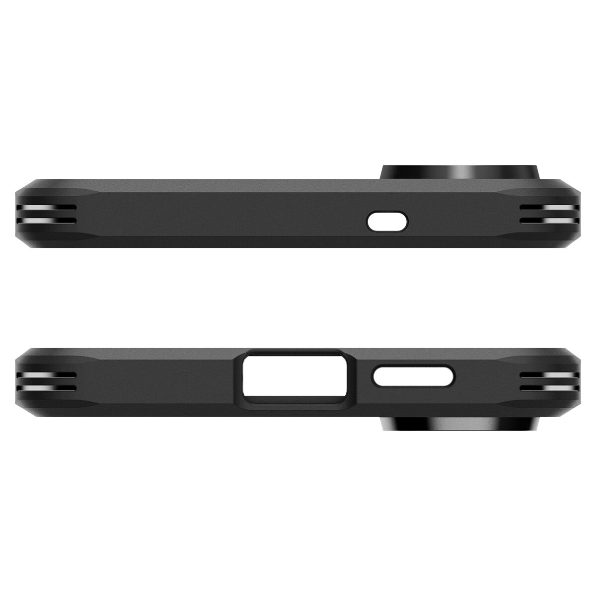 Samsung Galaxy S25 Edge Case Tough Armor MagSafe Black