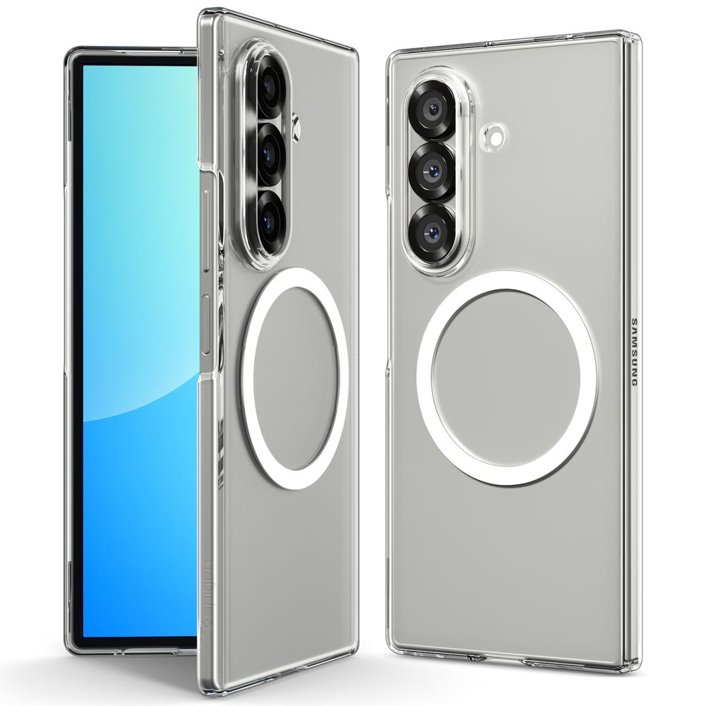 Samsung Galaxy Z Fold 7 Kuori AirSkin MagSafe Clear White