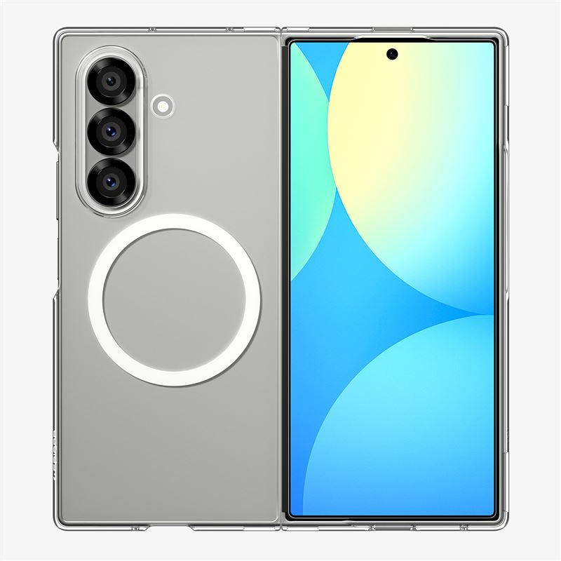 Samsung Galaxy Z Fold 7 Kuori AirSkin MagSafe Clear White