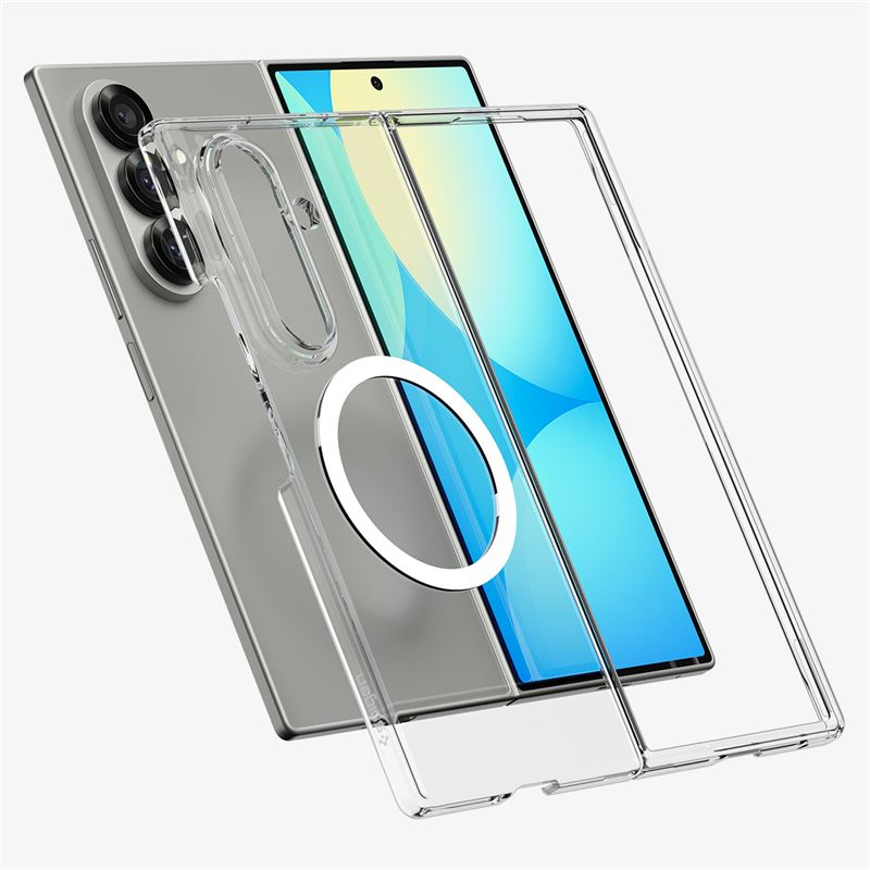 Samsung Galaxy Z Fold 7 Kuori AirSkin MagSafe Clear White
