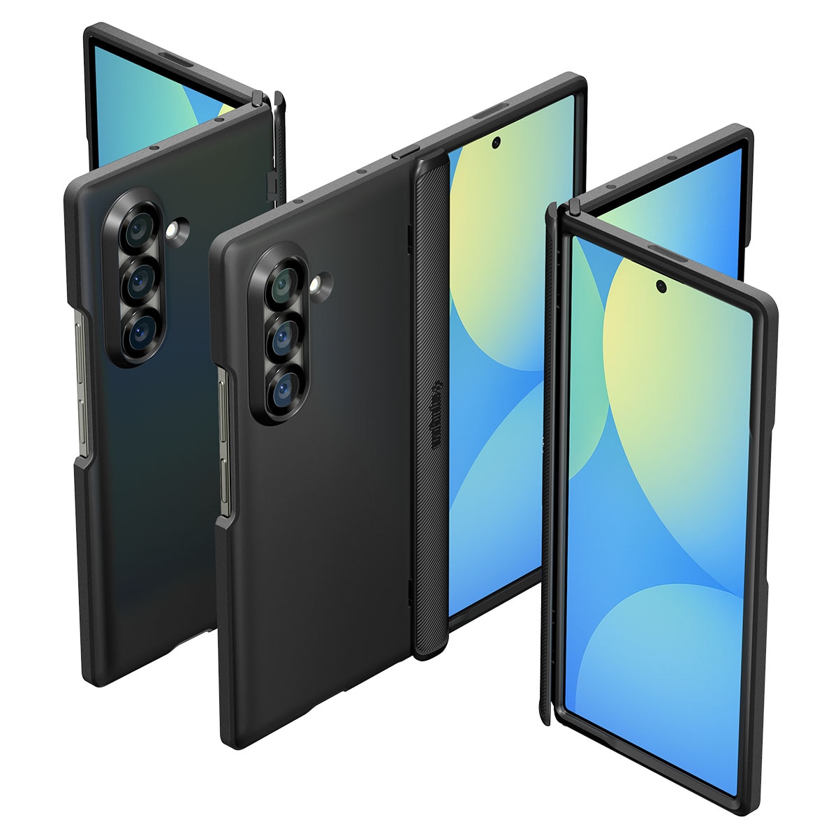 Samsung Galaxy Z Fold 7 Slim Armor Pro MagSafe Case Black