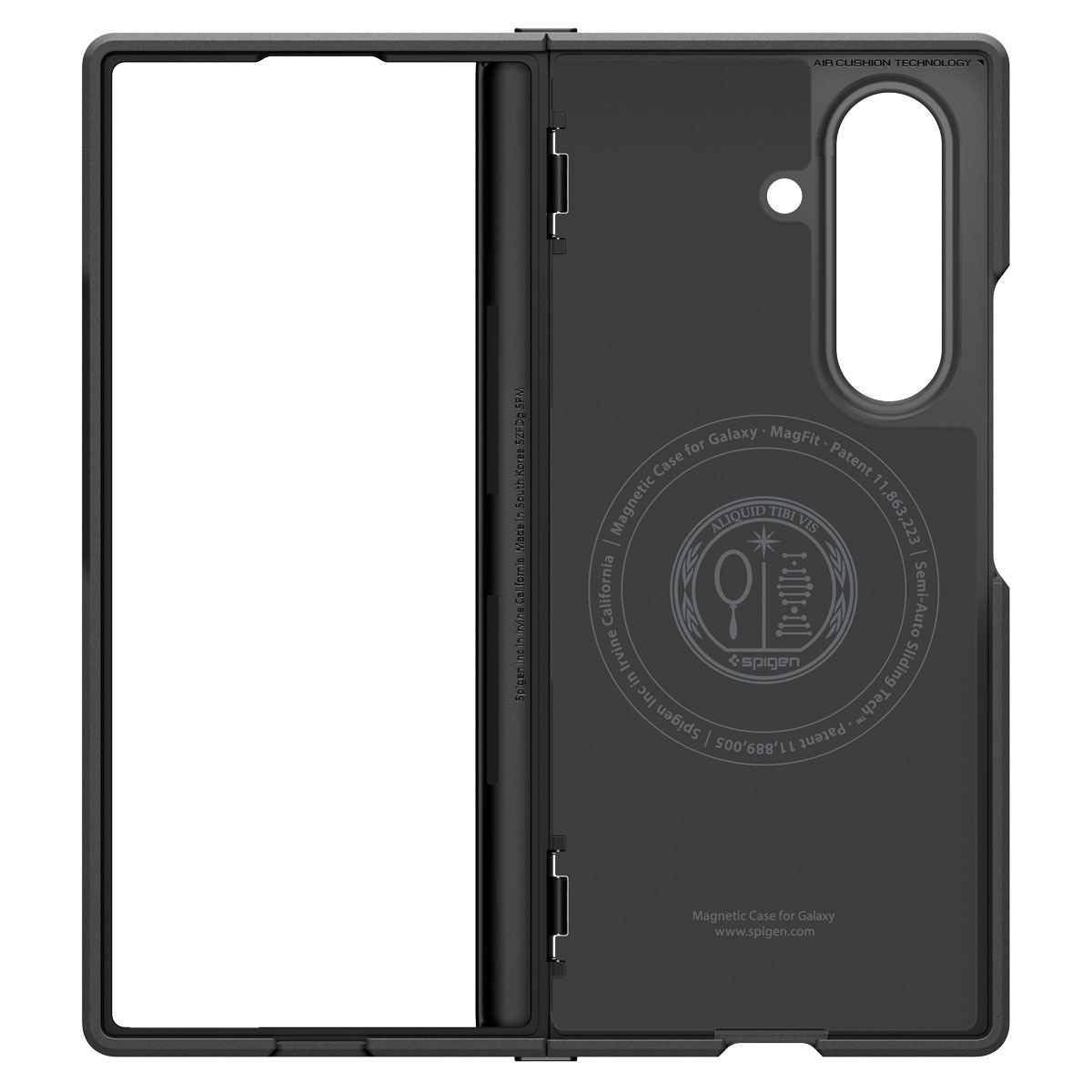 Samsung Galaxy Z Fold 7 Slim Armor Pro MagSafe Case Black