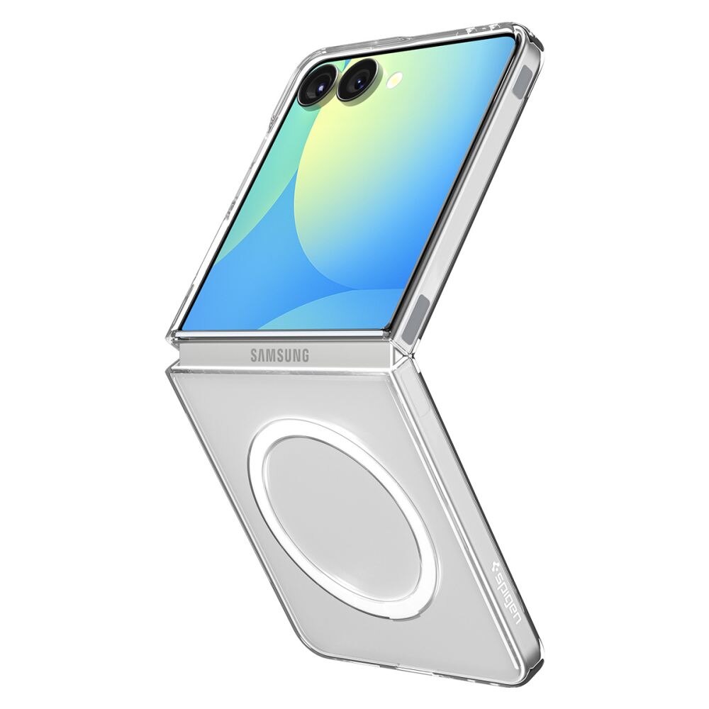 Samsung Galaxy Z Flip 7 Kuori AirSkin MagSafe Clear White