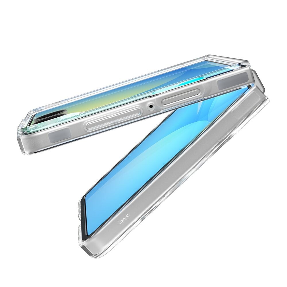 Samsung Galaxy Z Flip 7 Kuori AirSkin MagSafe Clear White
