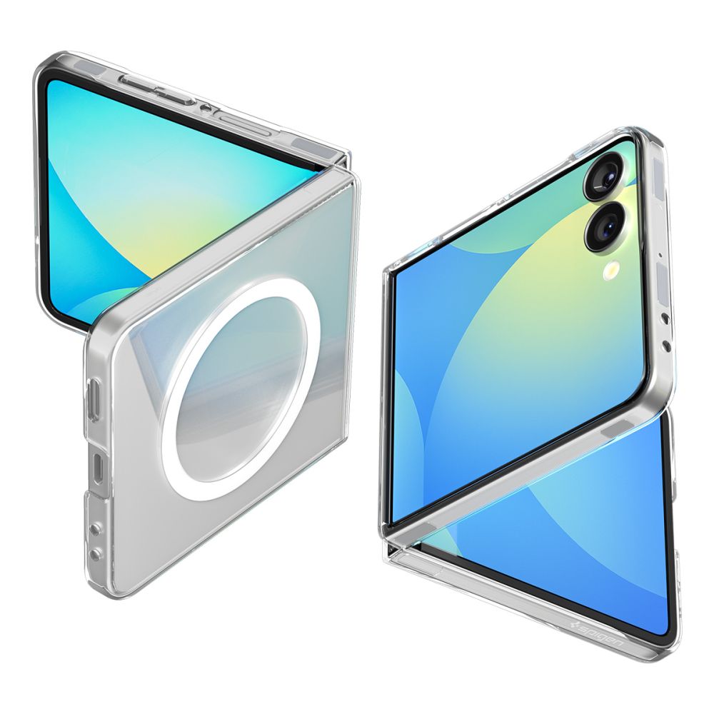 Samsung Galaxy Z Flip 7 Kuori AirSkin MagSafe Clear White