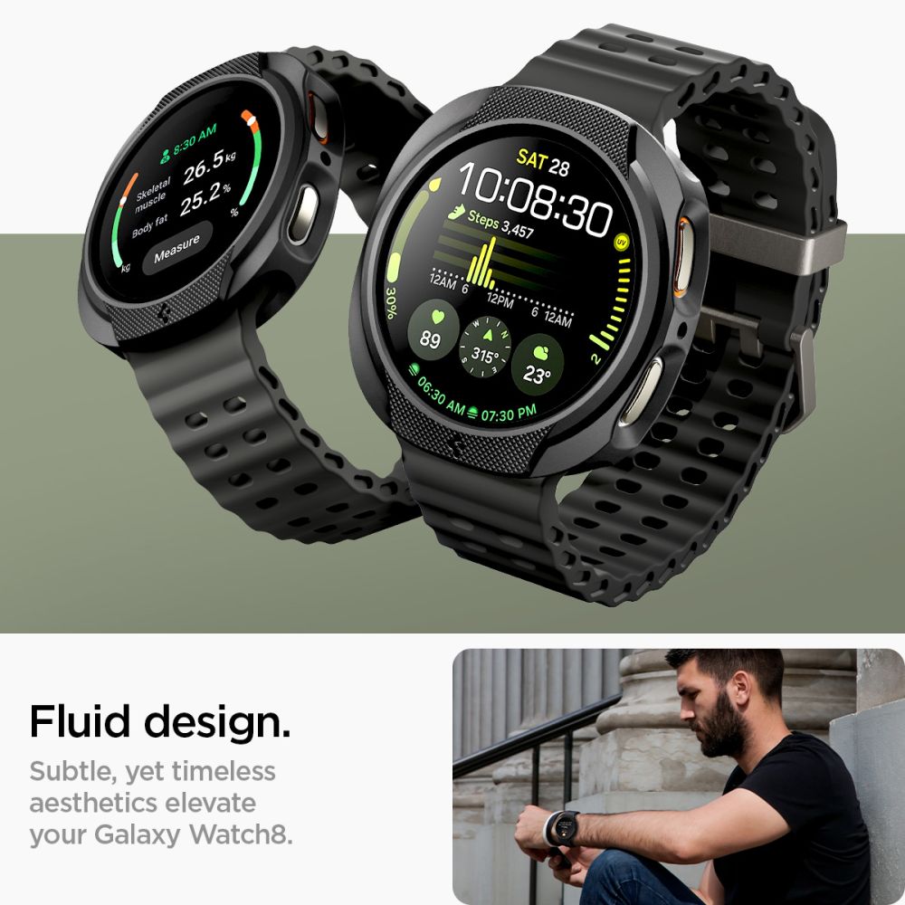 Samsung Galaxy Watch 8 44mm Kuori Liquid Air Black