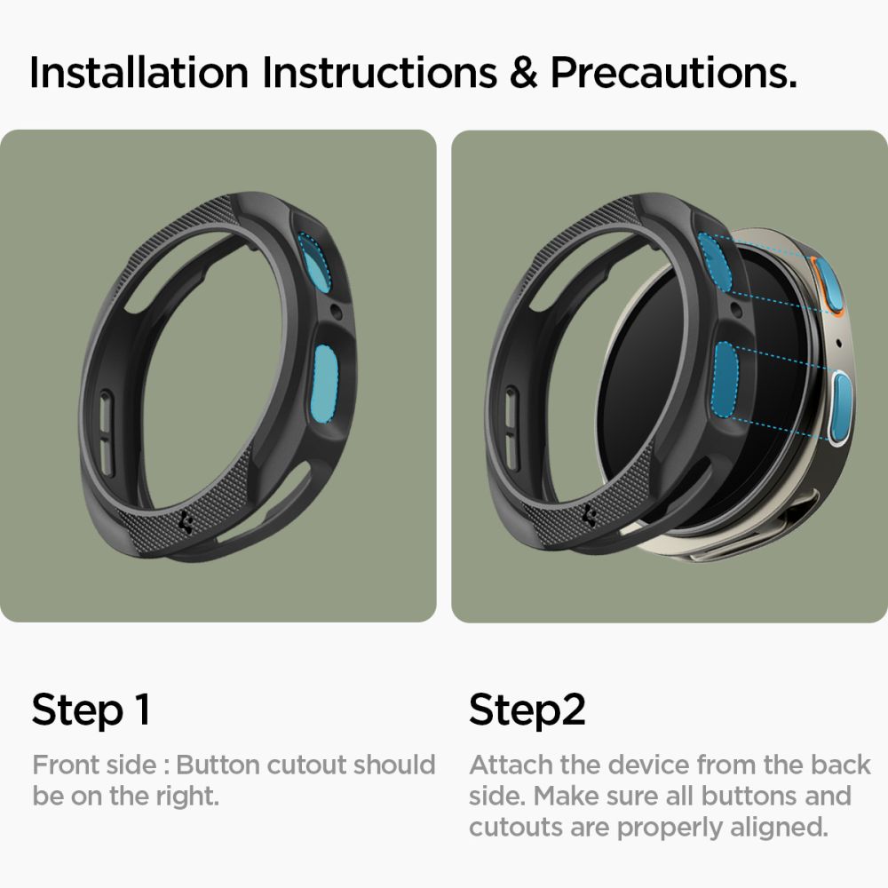 Samsung Galaxy Watch 8 44mm Kuori Liquid Air Black