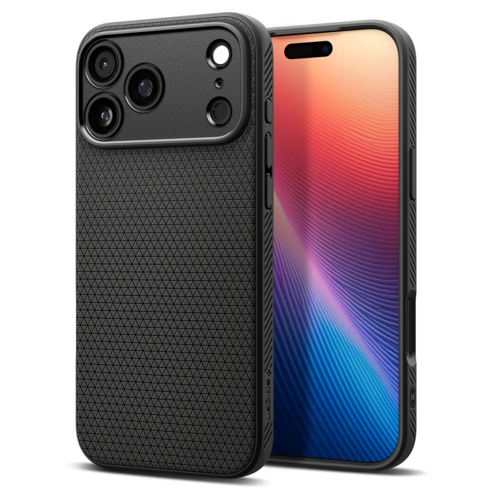 iPhone 17 Pro Max Case Liquid Air Matte Black