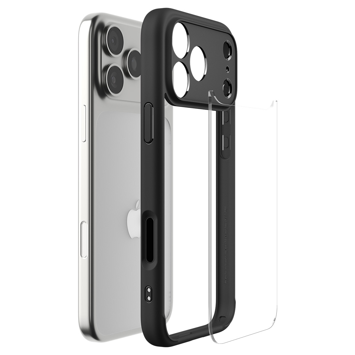 iPhone 17 Pro Case Ultra Hybrid Matte Black