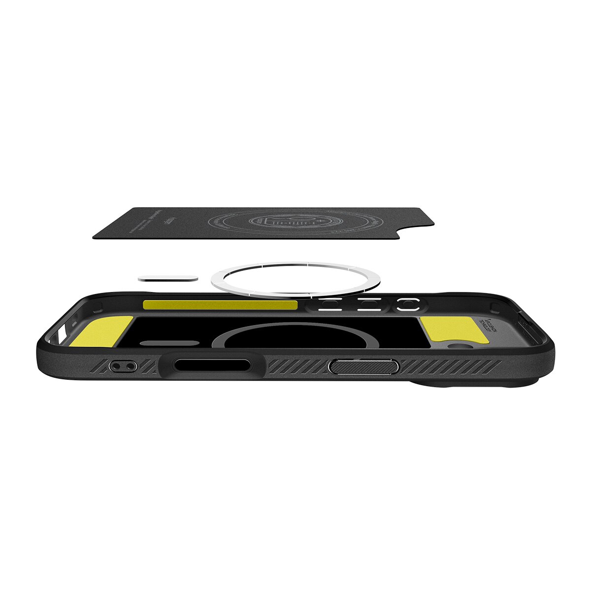 iPhone 17 Case Rugged Armor MagSafe Black