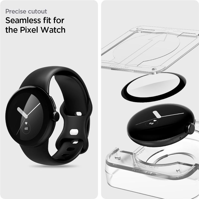 Screen Protector ProFlex EZ Fit (2-pack) Google Pixel Watch