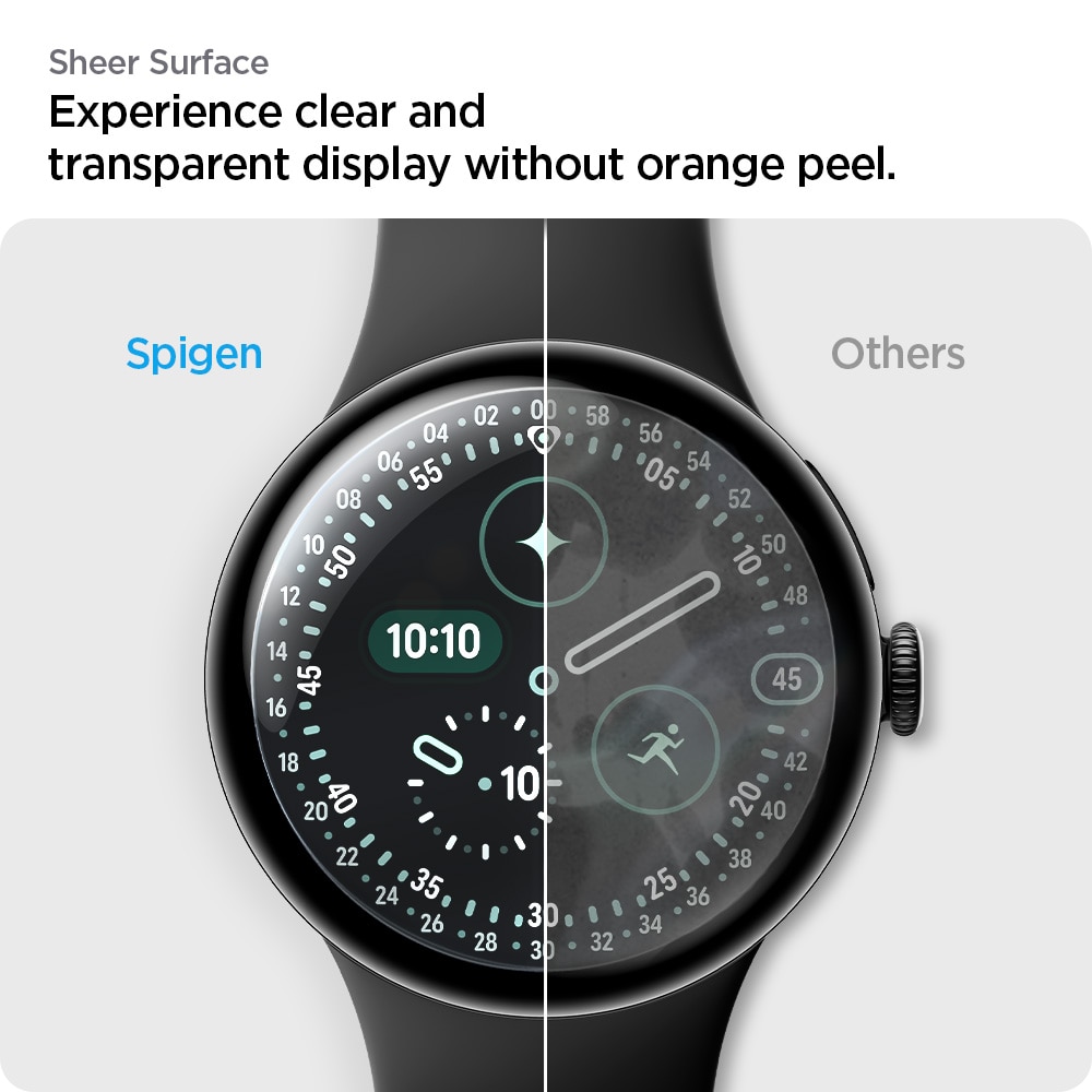 Google Pixel Watch 4 41mm Screen Protector EliteShield EZ Fit (2-pack)