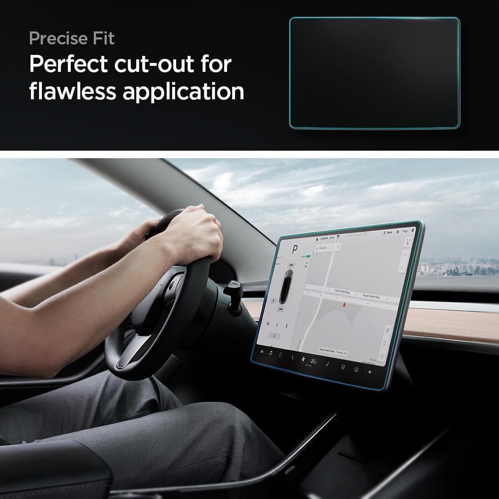 Tesla Model Y/3 GLAS.tR EZ Fit Anti-Glare