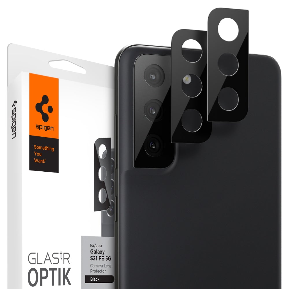 Galaxy S21 FE Optik Lens Protector Black (2-pack)