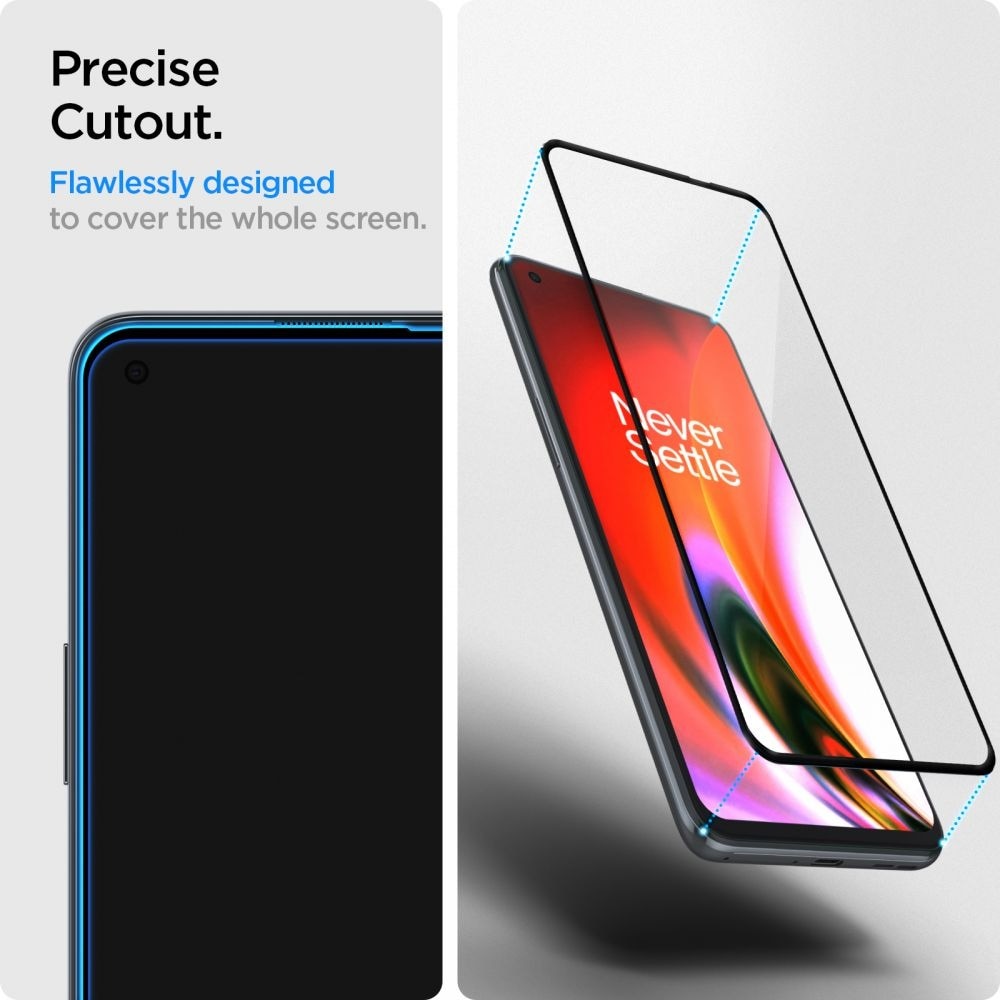 OnePlus Nord 2 5G/CE 5G Full Cover Screen GLAS.tR SLIM