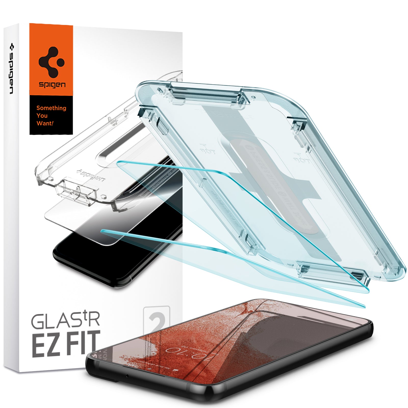 Galaxy S22 Plus Screen Protector GLAS.tR EZ Fit (2-pack)