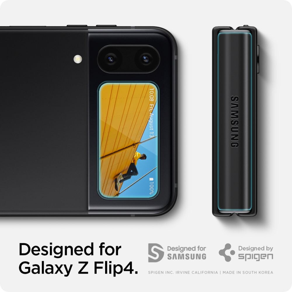 Galaxy Z Flip 4 Glas.tR EZ Fit Screen Protector + Hinge Film