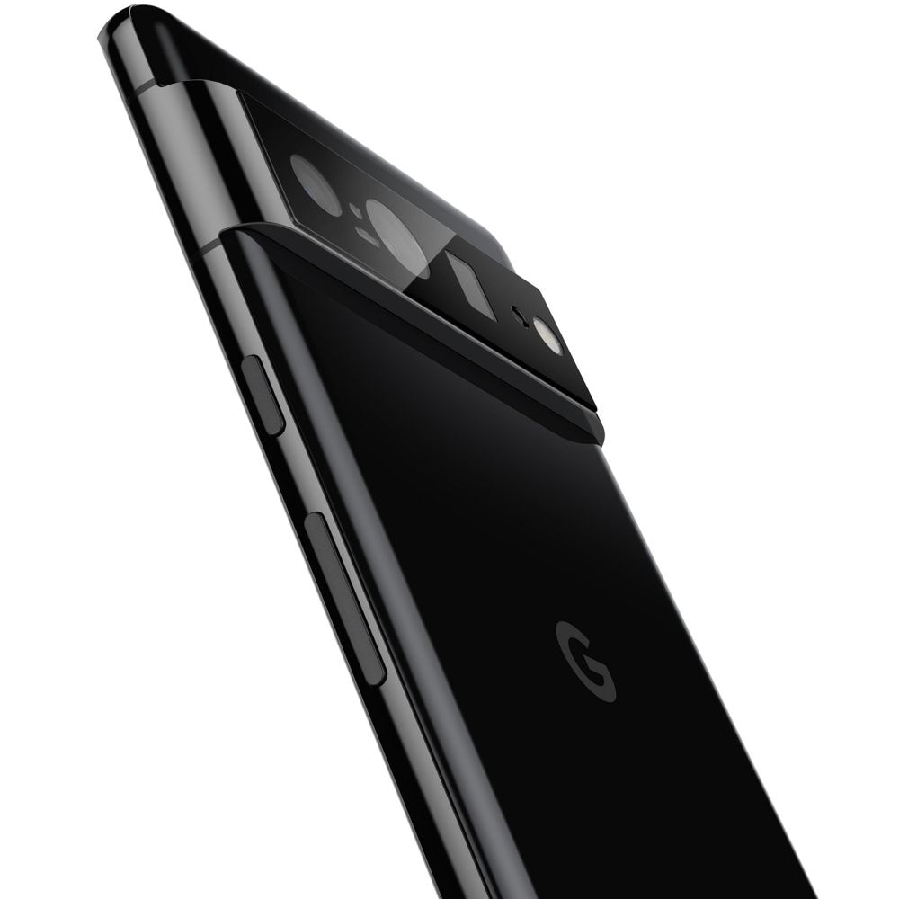 Google Pixel 7 Pro Optik Lens Protector Black (2-pack)