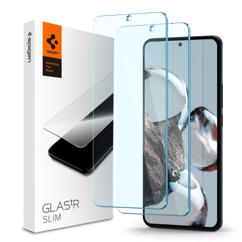 Xiaomi 12T/12T Pro Screen Protector GLAS.tR SLIM 2-pack
