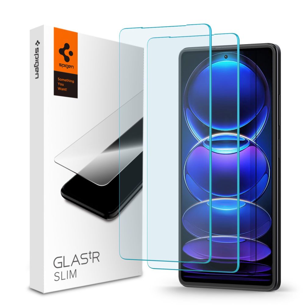 Xiaomi Redmi Note 12 Pro Screen Protector GLAS.tR SLIM (2-pack)