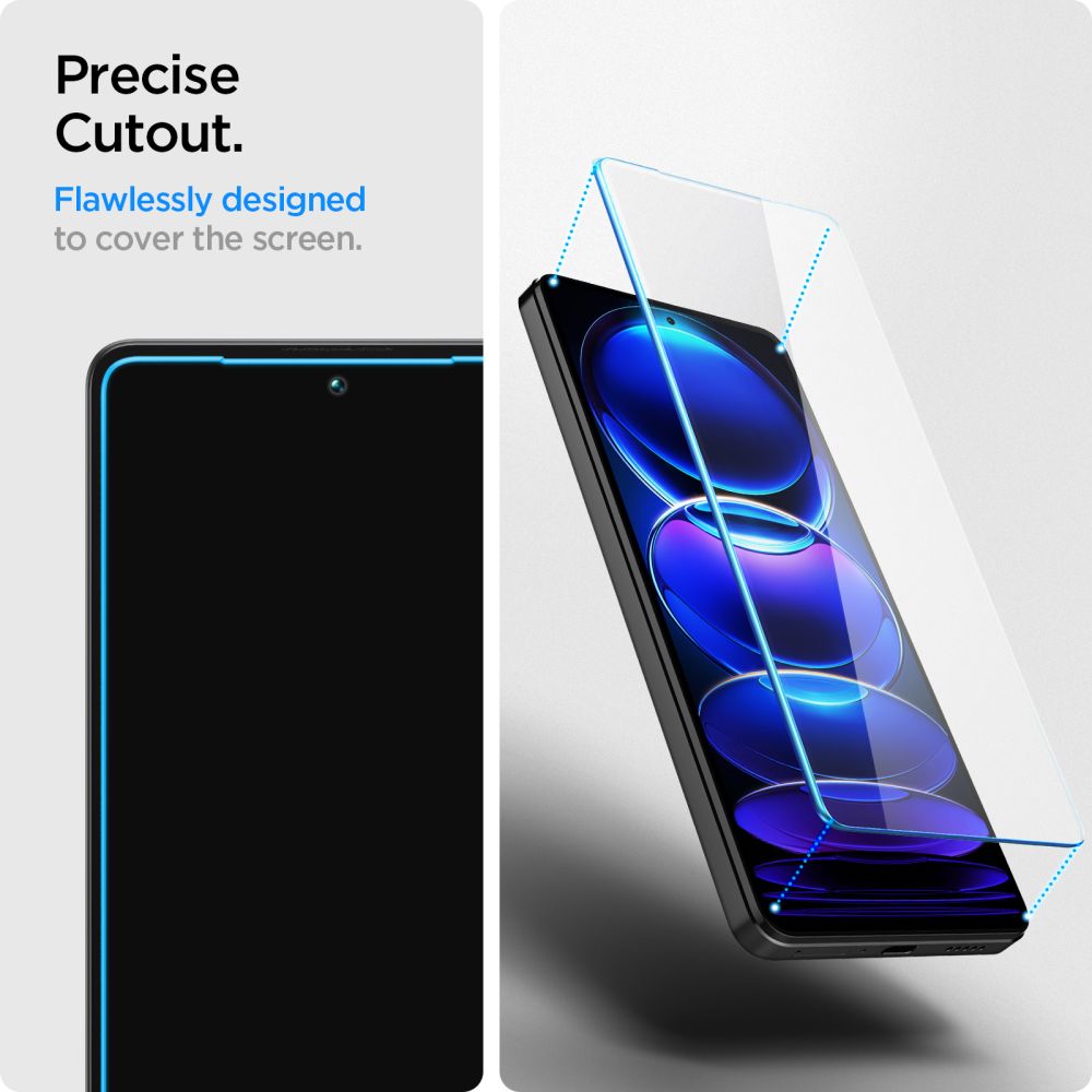 Xiaomi Redmi Note 12 Pro Plus Screen Protector GLAS.tR SLIM (2-pack)