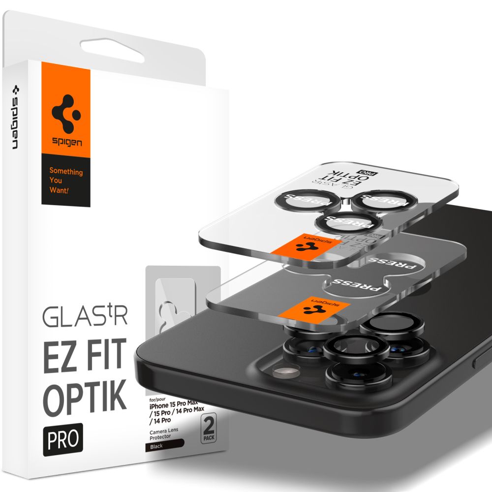 iPhone 14 Pro Max EZ Fit Optik Pro Lens Protector (2-pack) Crystal Clear