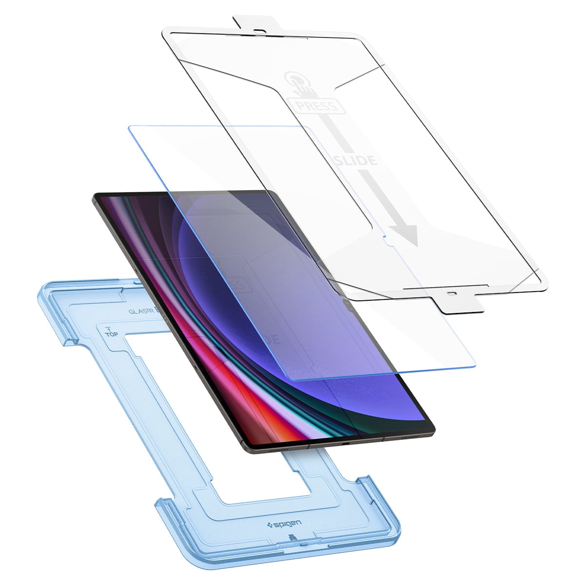 Samsung Galaxy Tab S9 Ultra Screen Protector GLAS.tR EZ Fit