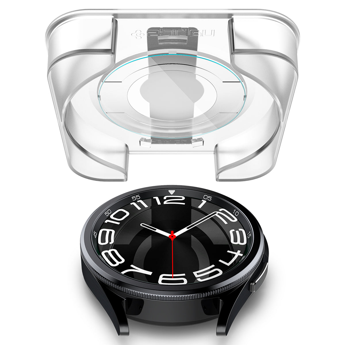 Samsung Galaxy Watch 6 Classic 43mm Screen Protector EZ Fit GLAS.tR (2-pack)
