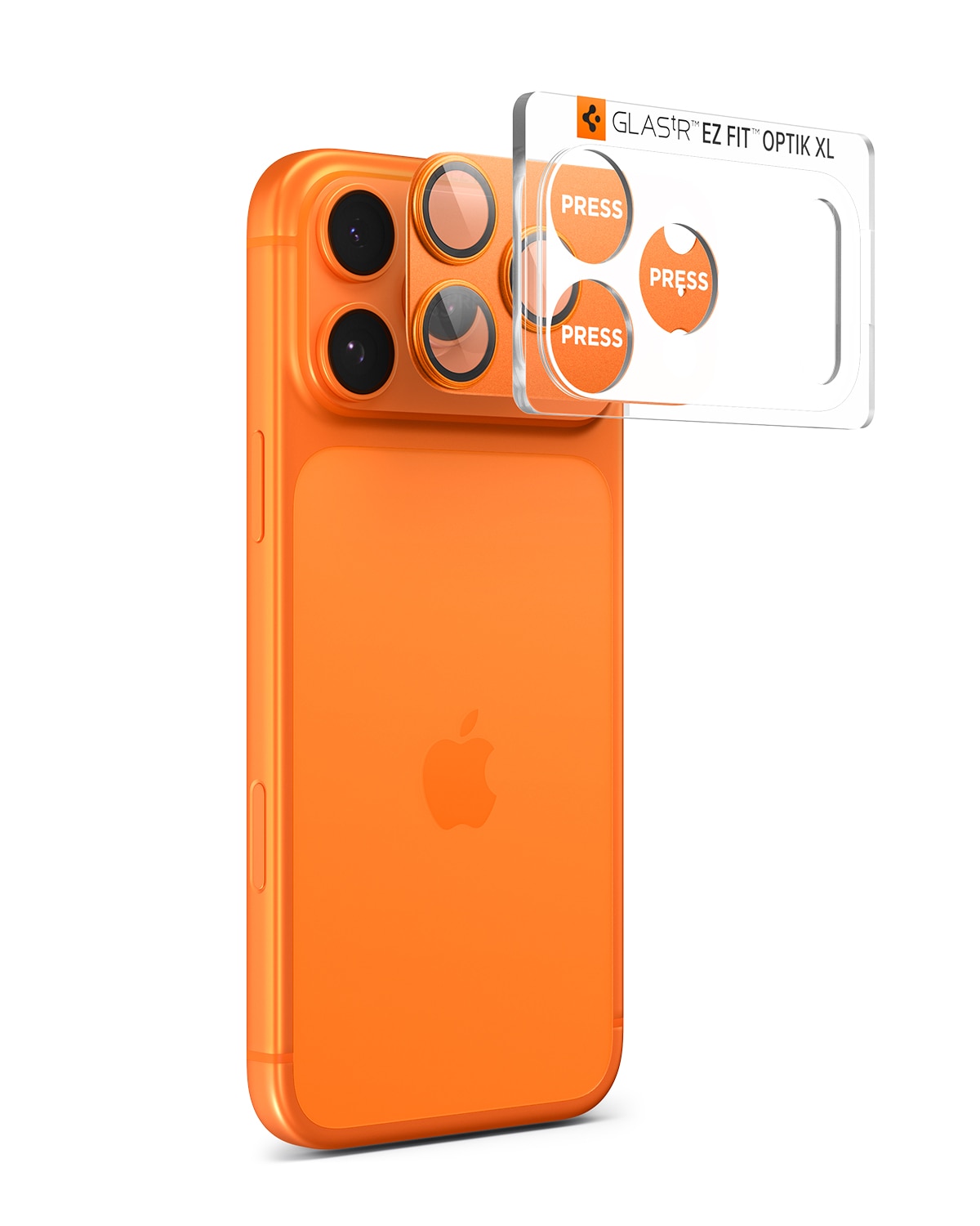 iPhone 17 Pro Glas.tR EZ Fit Optik Pro XL  Oranssi
