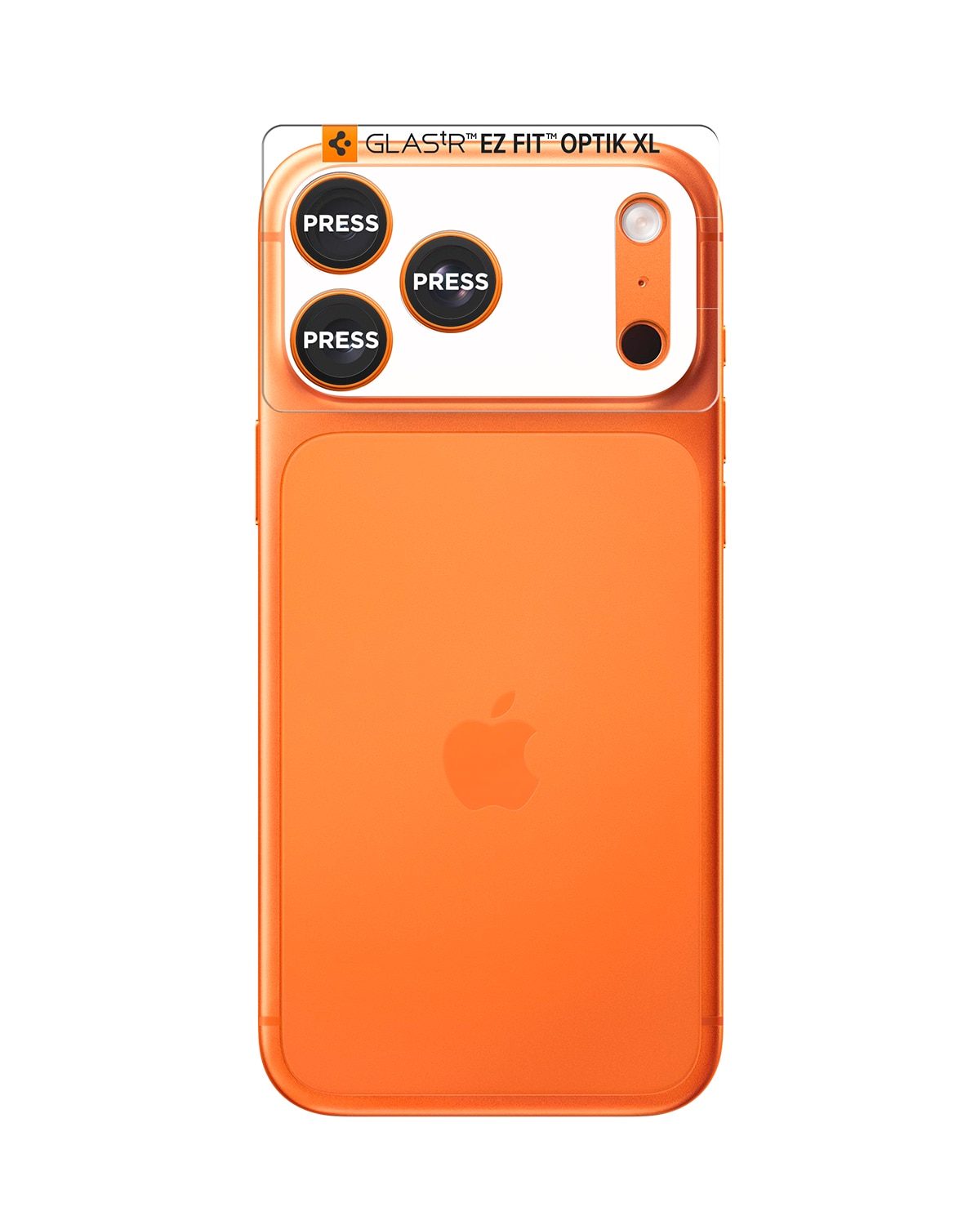 iPhone 17 Pro Max Glas.tR EZ Fit Optik Pro XL  Oranssi