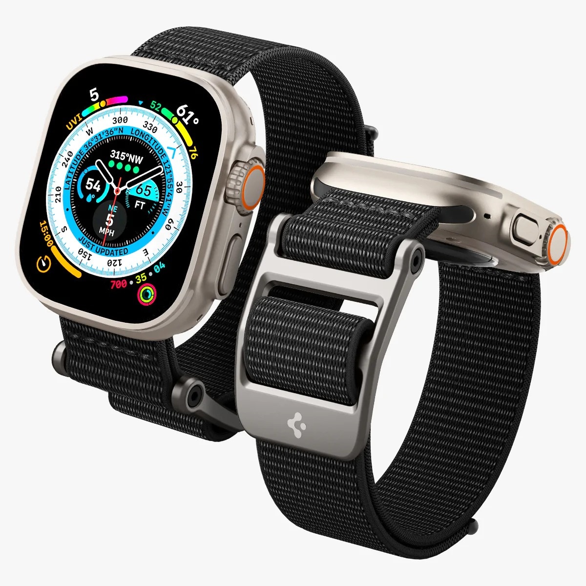 DuraPro Flex Apple Watch Ultra 49mm Black