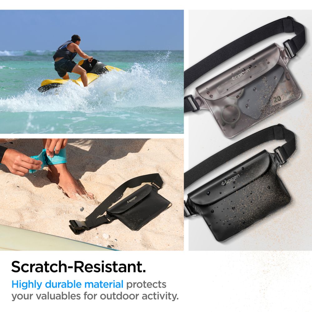 A620 Universal Aqua Shield WaterProof Waist Bag Musta