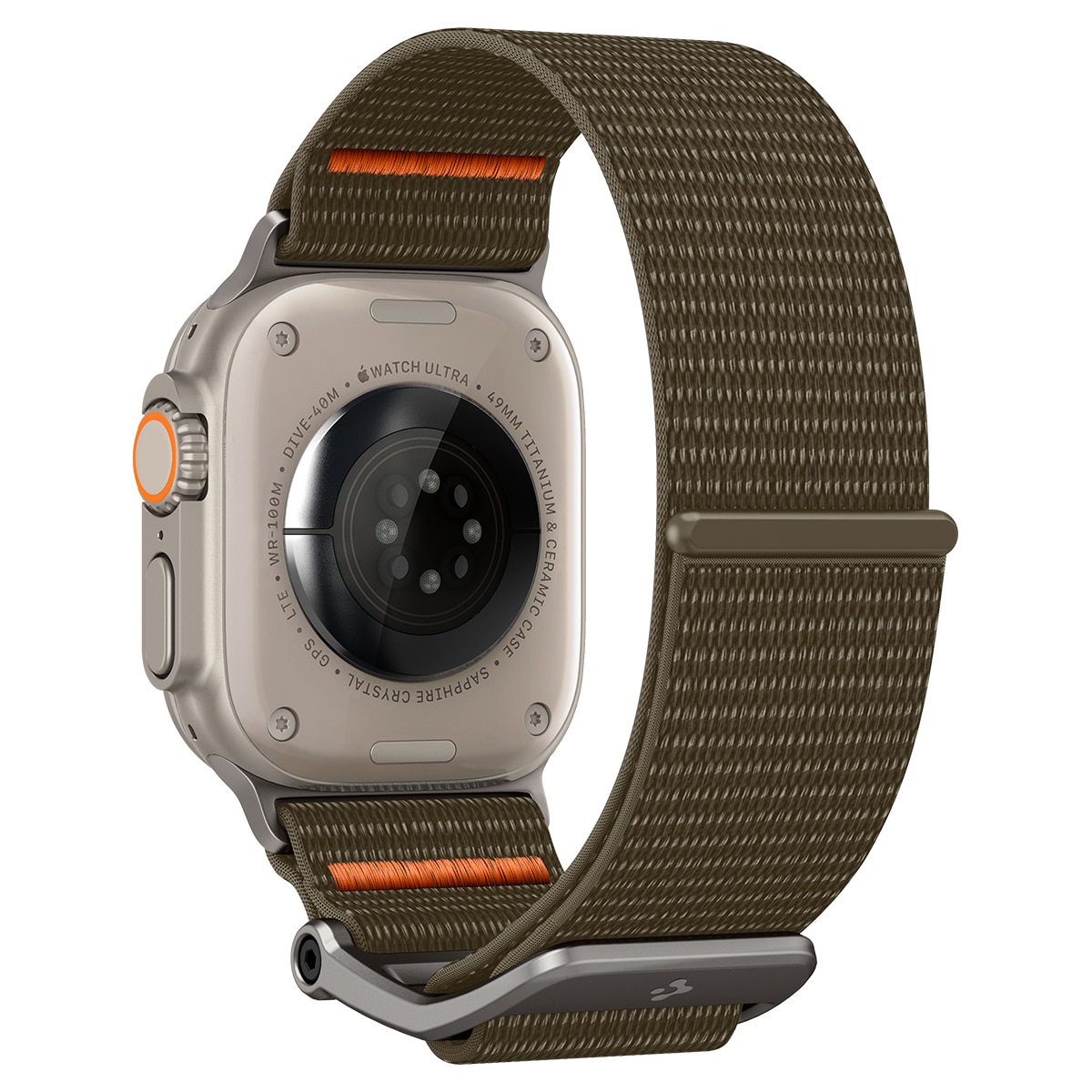 DuraPro Flex Ultra Apple Watch 45mm Series 7 Khaki