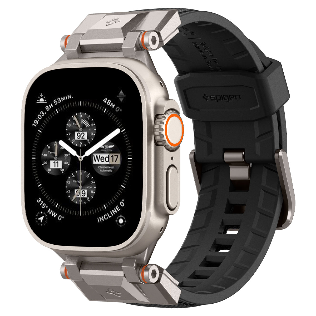 DuraPro Armor Apple Watch 45mm Series 9 Black