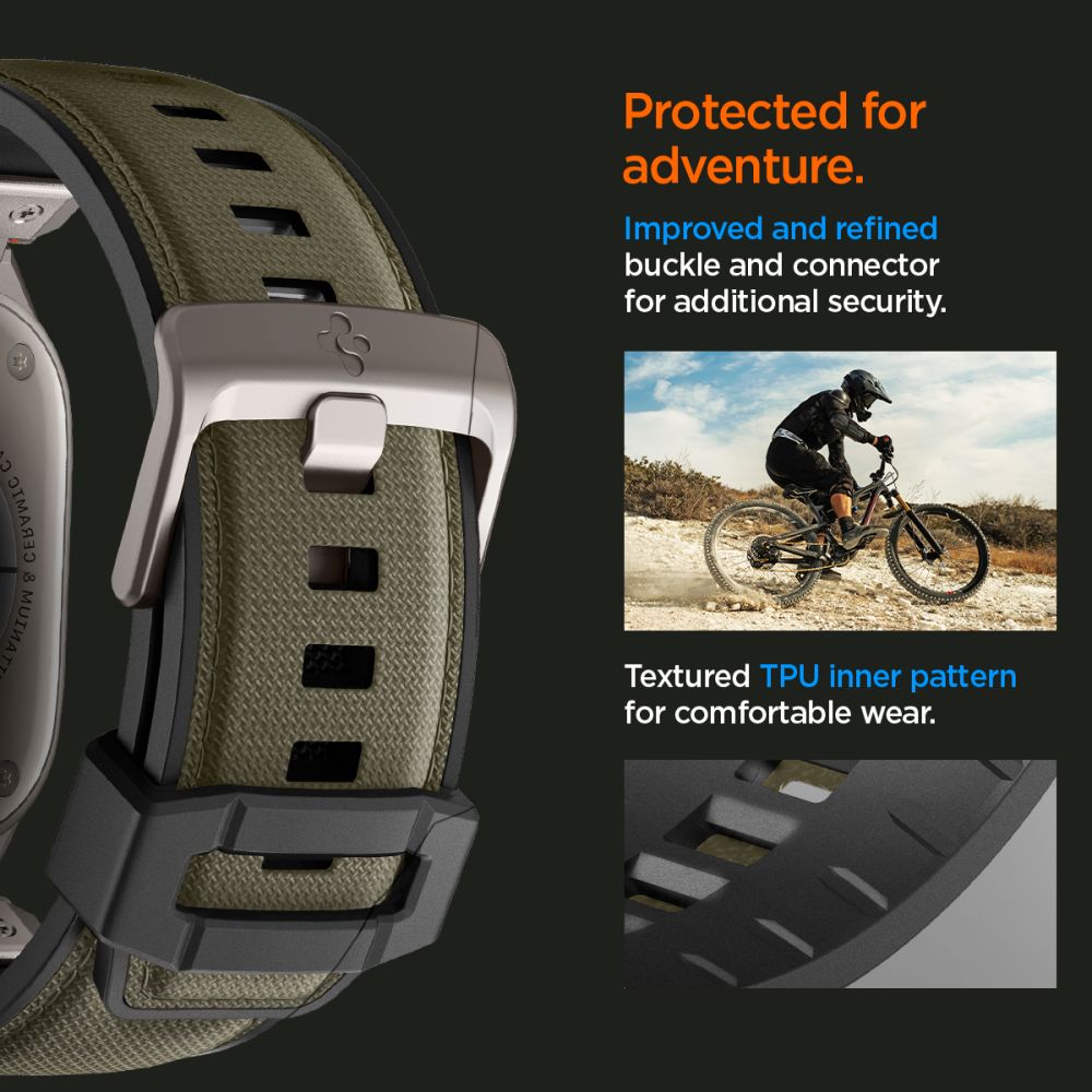 DuraPro Armor Apple Watch Series 10 46mm Military Green