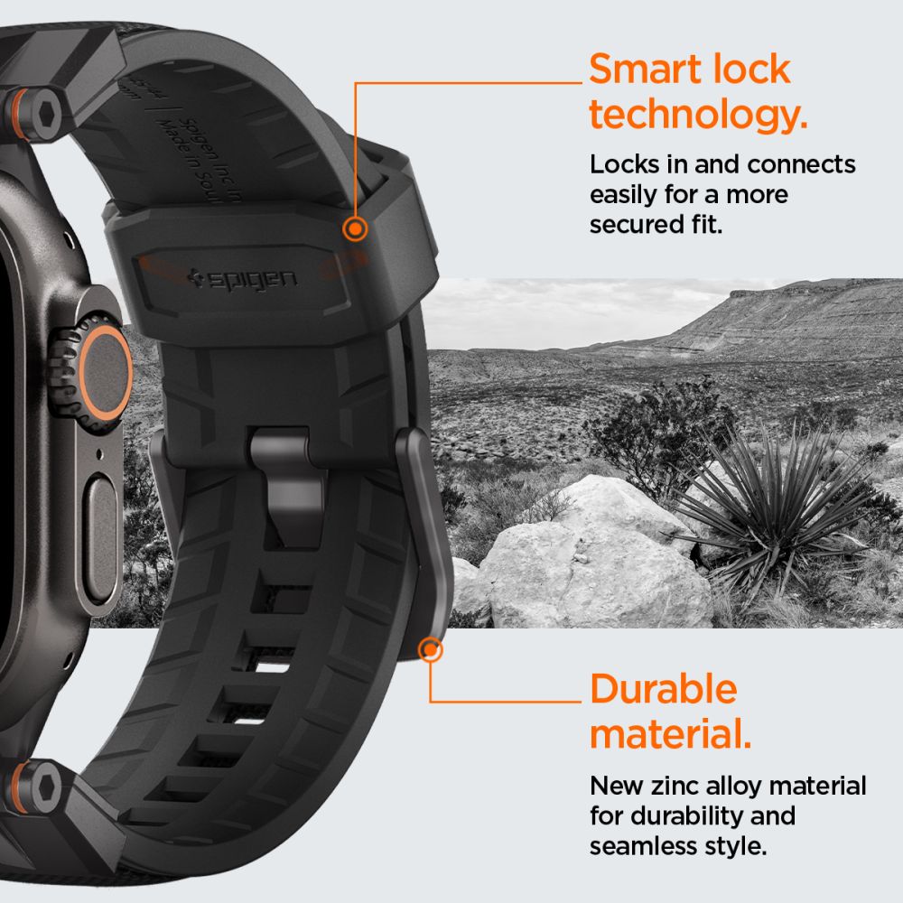 DuraPro Armor Apple Watch Series 1-3 42mm Black Edition