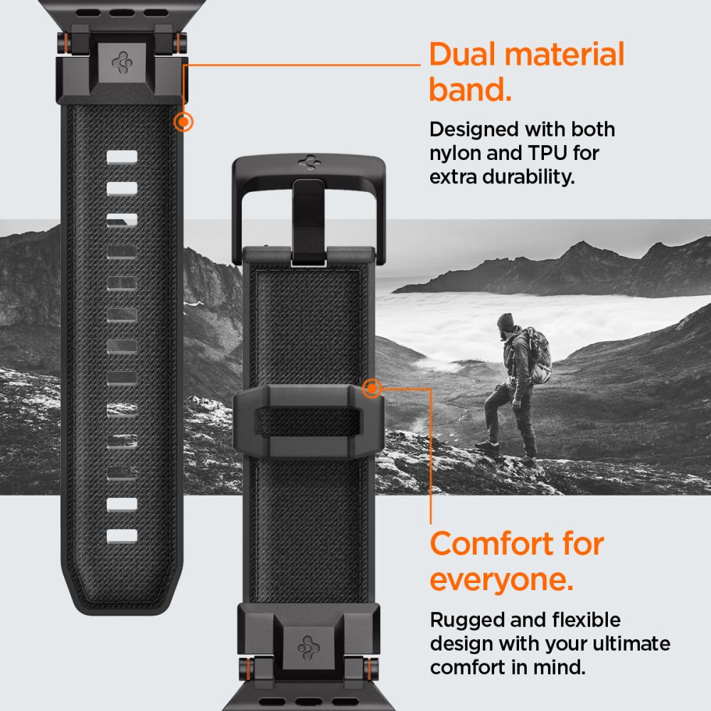 DuraPro Armor Apple Watch Series 1-3 42mm Black Edition