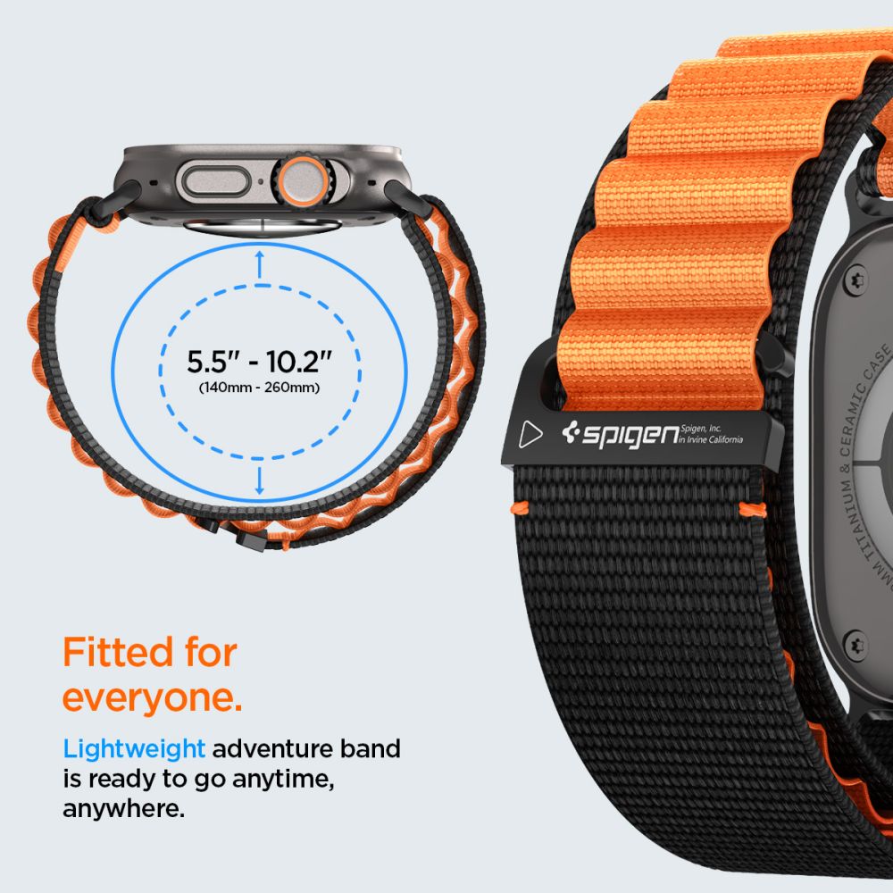 WBF1 Band Apple Watch Series 4-6 44mm Oranssi