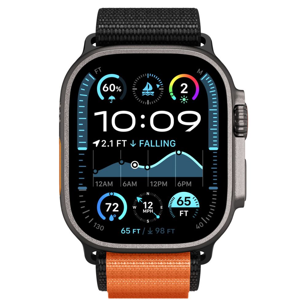 WBF1 Band Apple Watch Series 4-6 44mm Oranssi