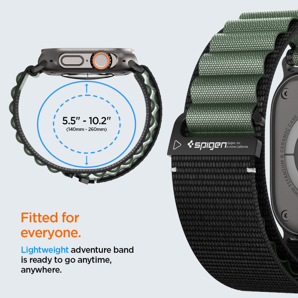 WBF1 Band Apple Watch Series 4-6 44mm Vihreä