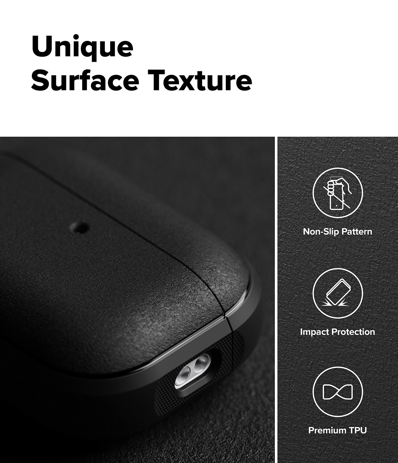 Onyx Magnetic Case Apple AirPods Pro 3 Musta