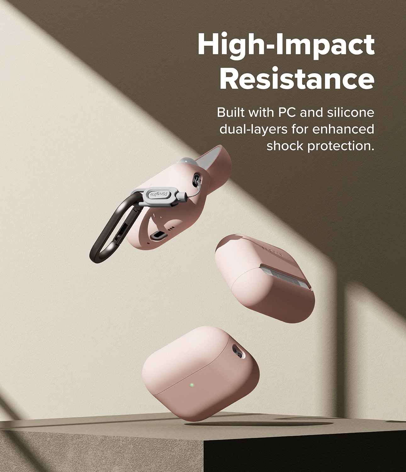 Silicone Kuori Apple AirPods Pro 3 Pink
