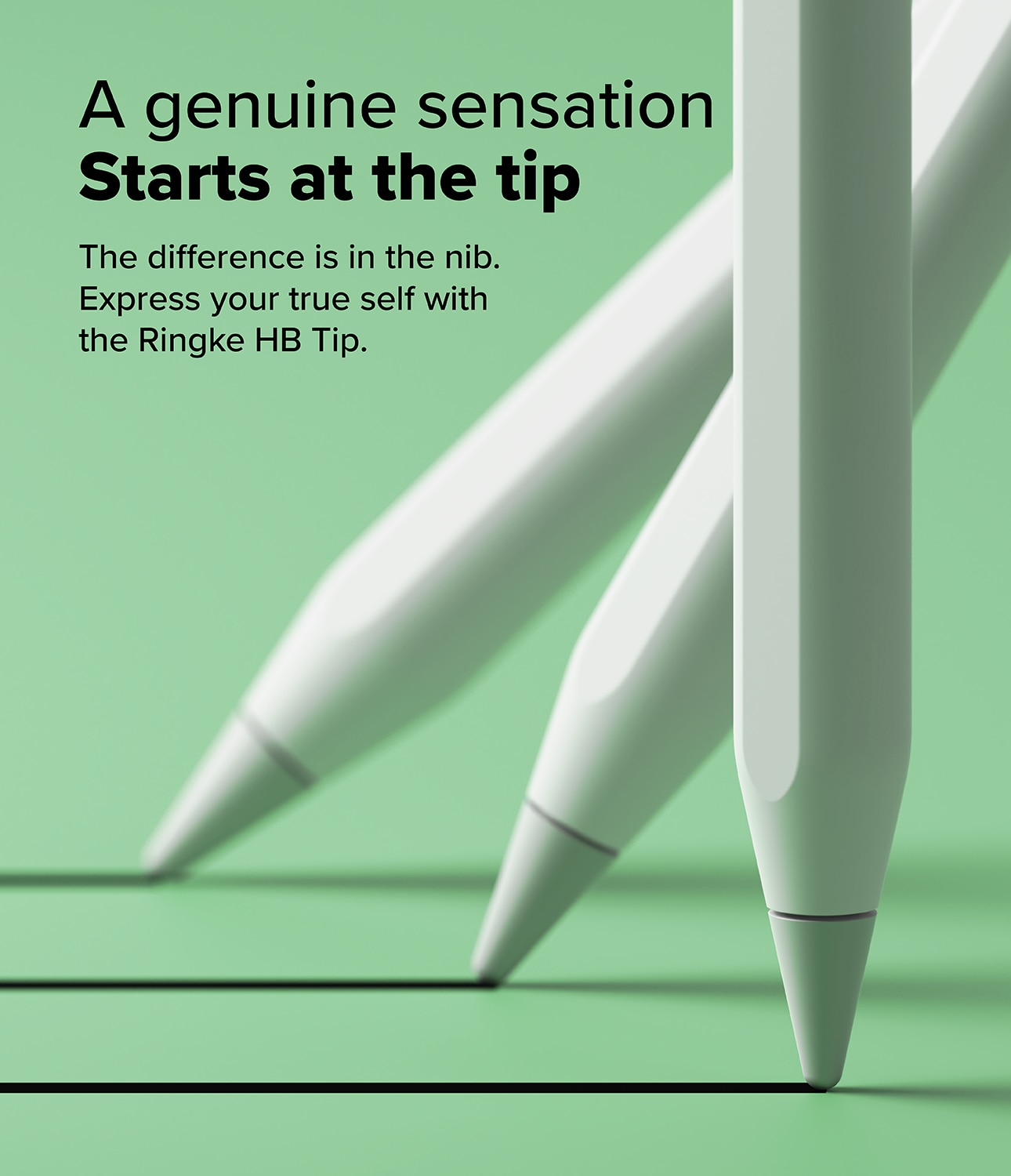 HB TipApple Pencil (3-pack) valkoinen