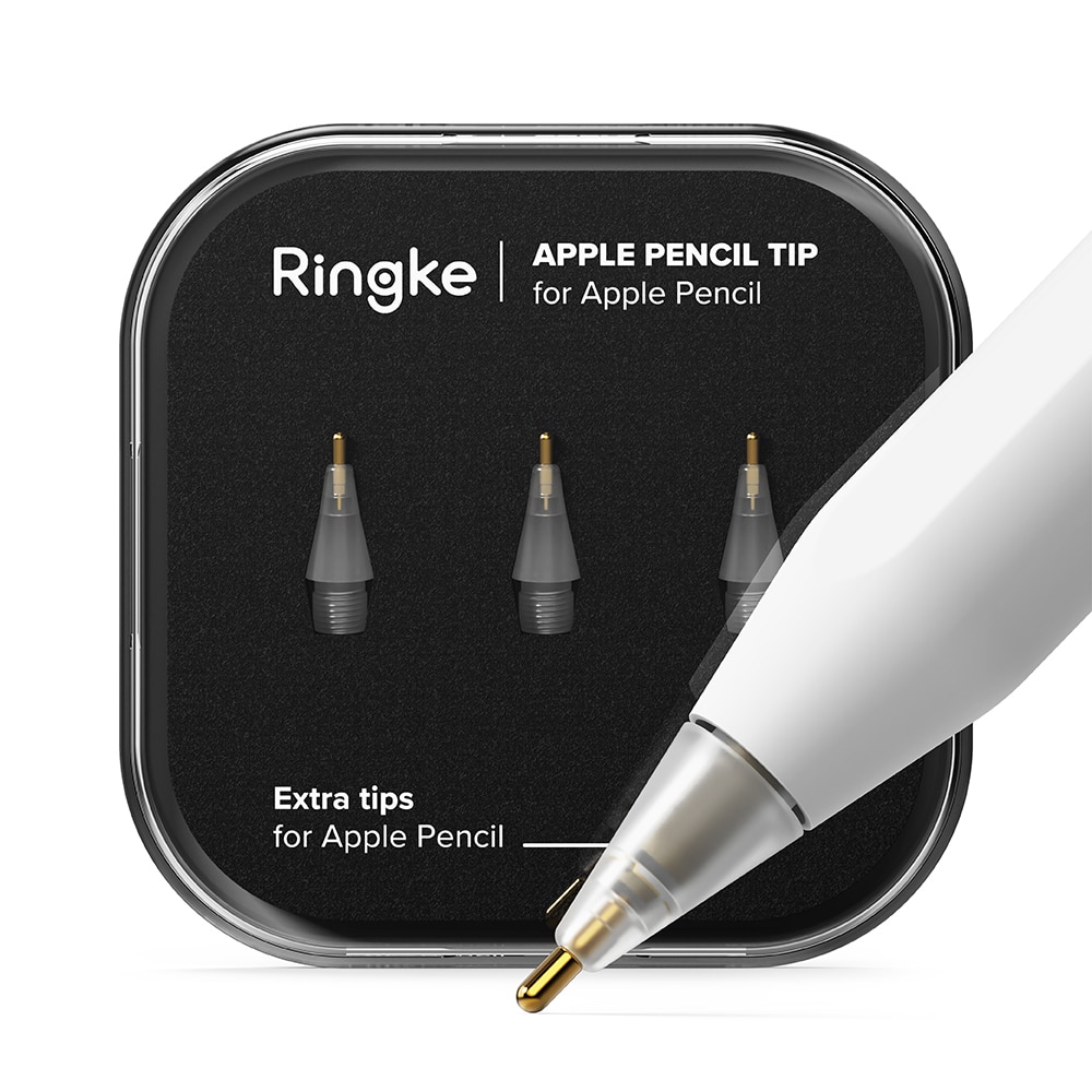Metal TipApple Pencil (3-pack) valkoinen