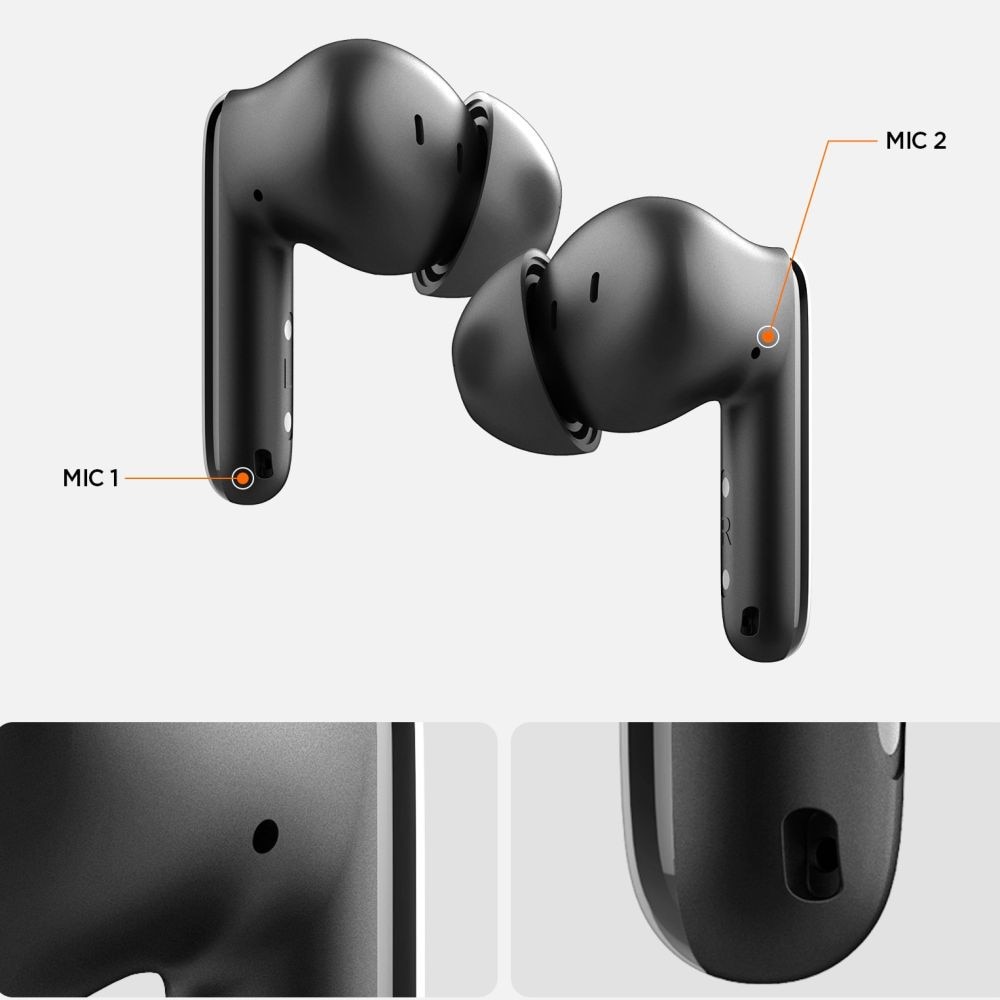 ANC In-Ear -kuulokkeet Musta