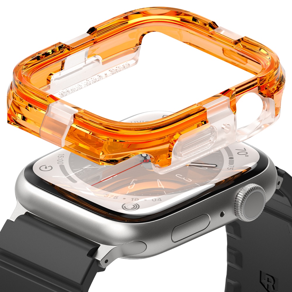 Fusion Bumper Apple Watch 45mm Series 7 Neon Orange