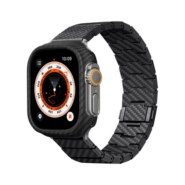 Apple Watch 45mm Series 7 Ranneke Modern Carbon Fiber Black